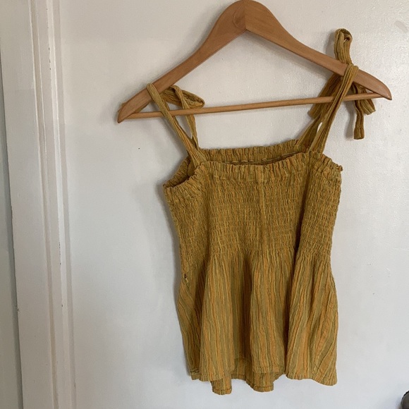 Smocked top with shoulder ties from Reserva Natural - Picture 2 of 4